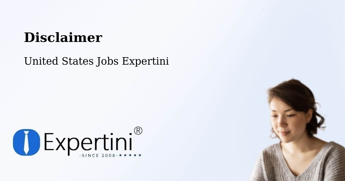 Disclaimer – Acton - United States Jobs Expertini